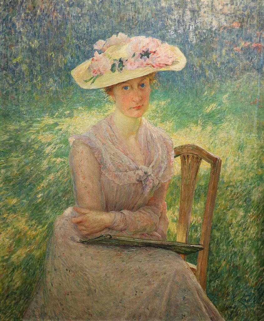 "Portrait Montigny" by Emile Claus.