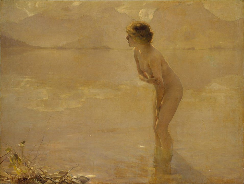 "September Morn" by Paul Émile Chabas.