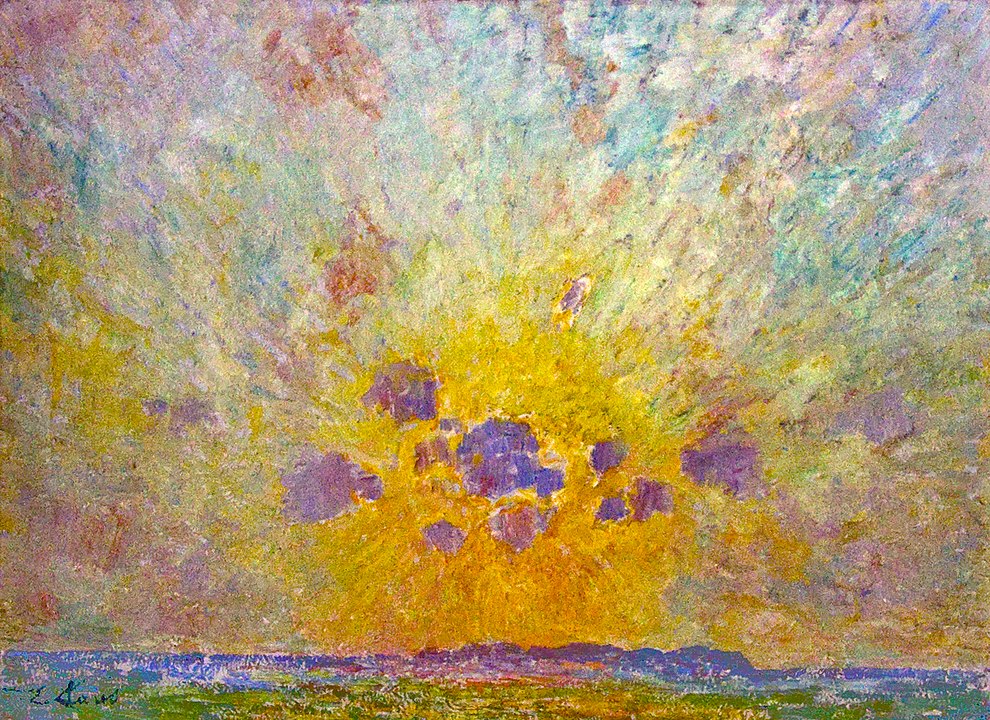 "Zonnegloed" by Emile Claus.