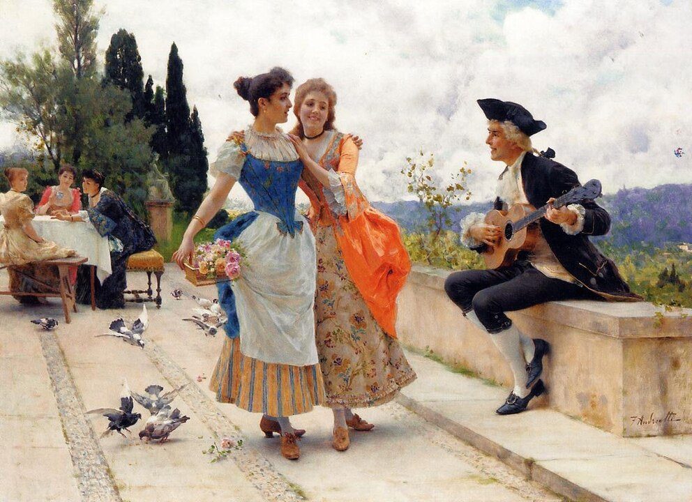 "The Serenade" by Federico Andreotti.