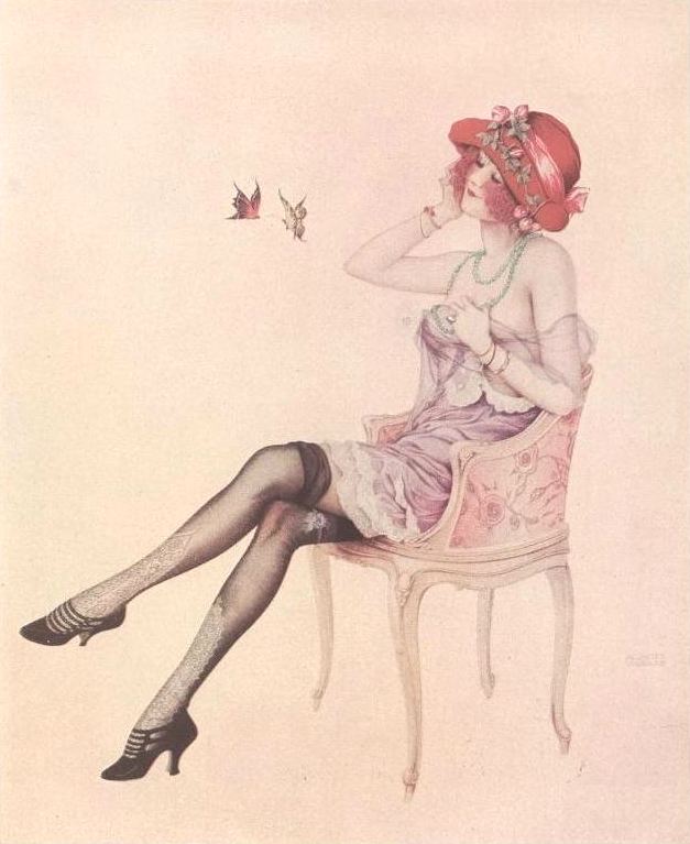 "Butterflies" by Alberto Vargas.