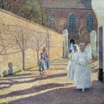 "First Communion" by Emile Claus.