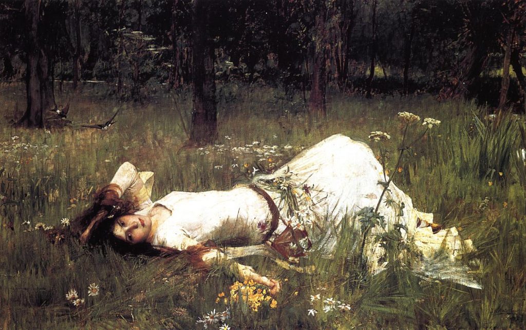 Inspiration: “Ophelia,” by John William Waterhouse