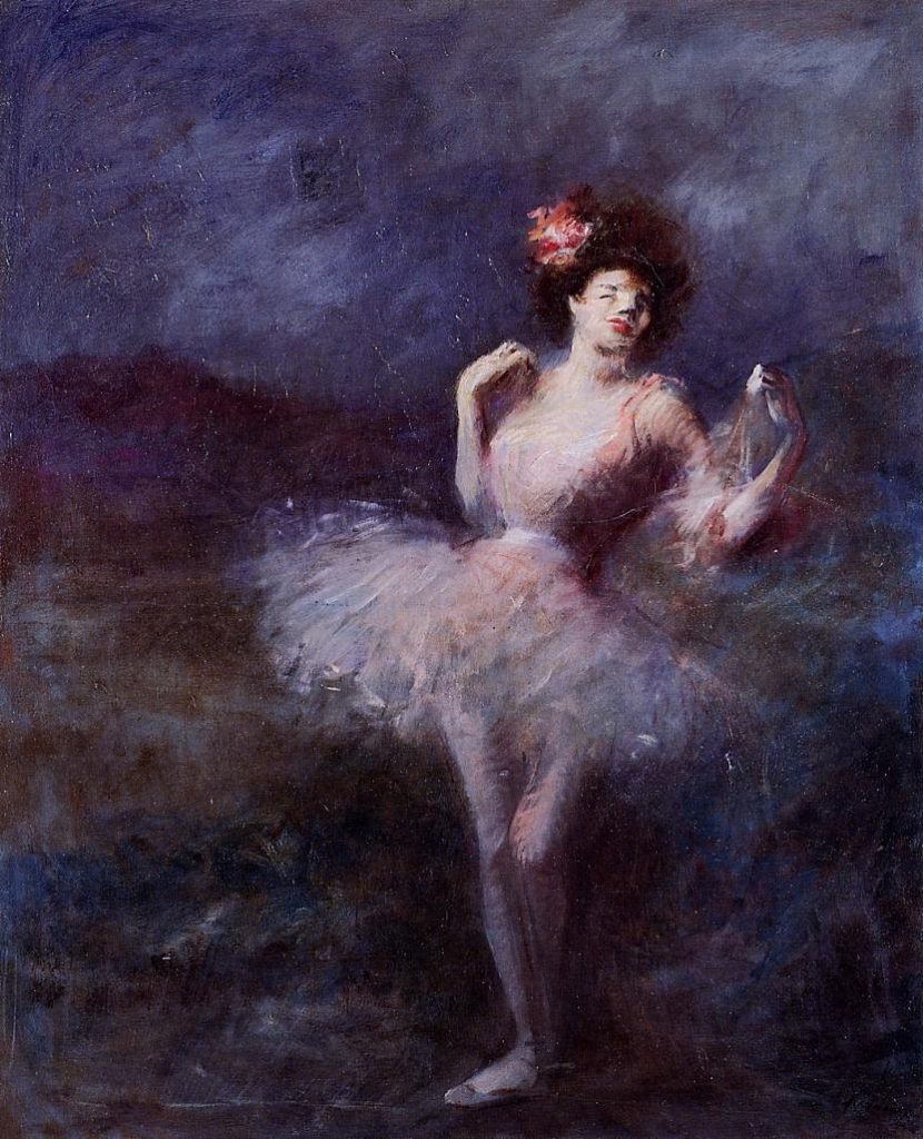 "Dancer", by Jean-Louis Forain.