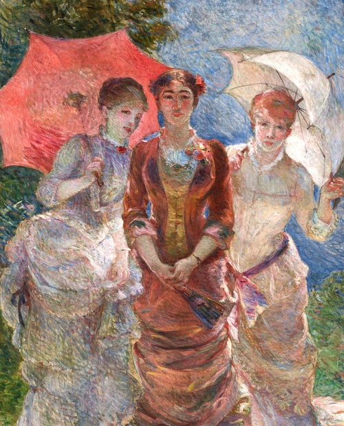 "Trois Femmes" by Marie Bracquemond.