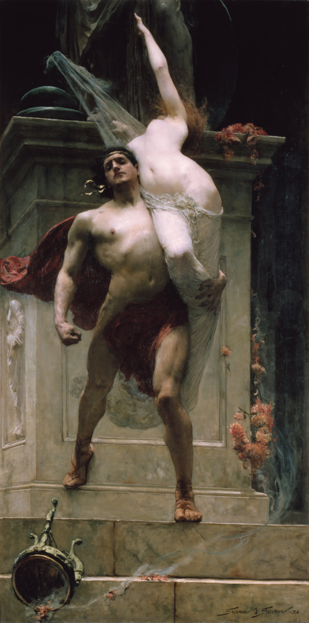 "Ajax And Cassandra," by Solomon Joseph Solomon.