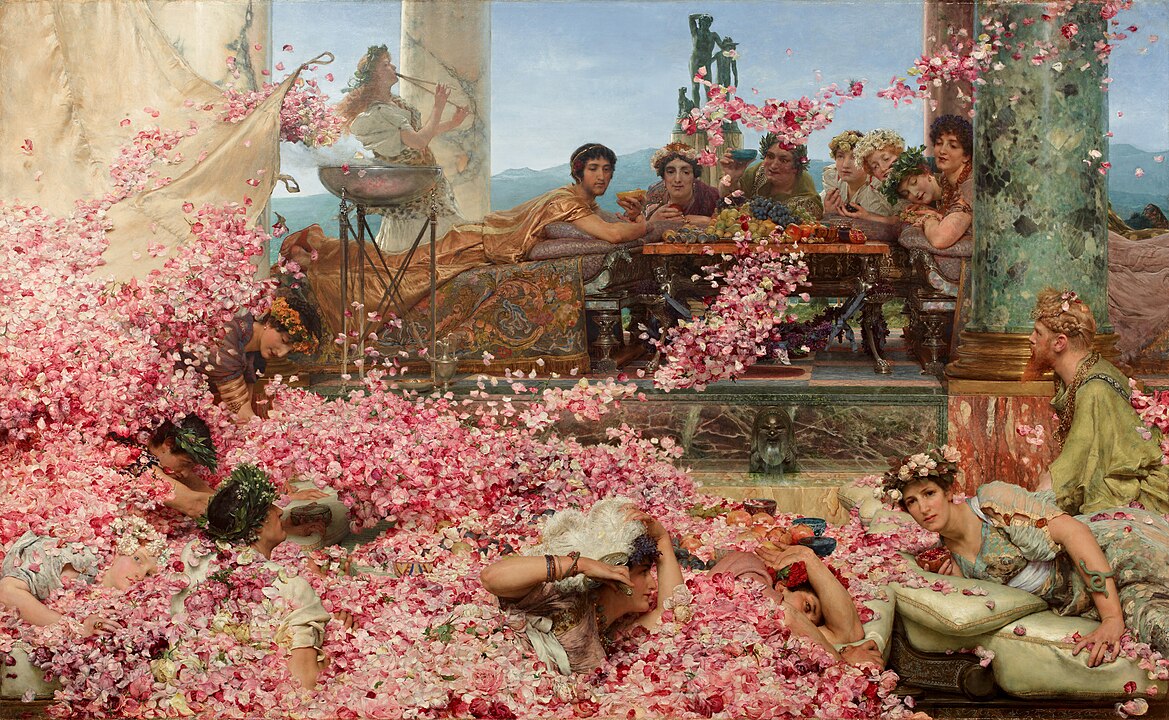 "The Roses Of Heliogabalus," by Lawrence Alma-Tadema.