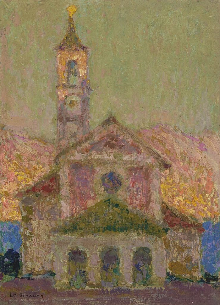 "Lago Maggiore," by Henri Le Sidaner.