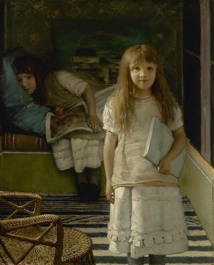 "Ons Hoekje Opus," by Lawrence Alma-Tadema.