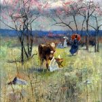 "An Early Taste For Literature," by Charles Conder.