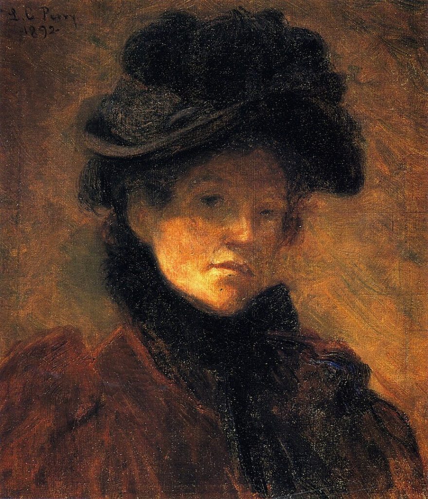 "Self Portrait," by Lilla Cabot Perry.
