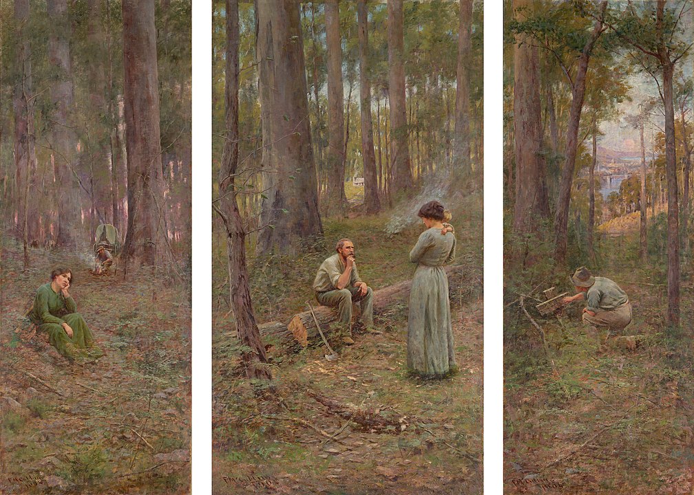 "The Pioneer," by Frederick McCubbin.