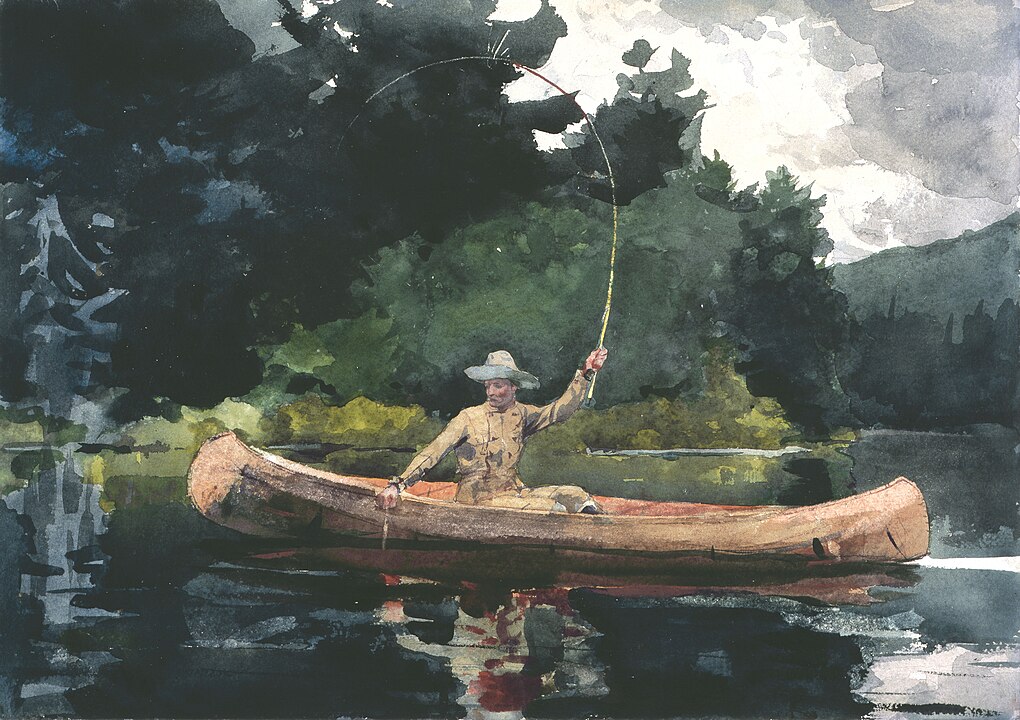 "The North Woods," by Winslow Homer.