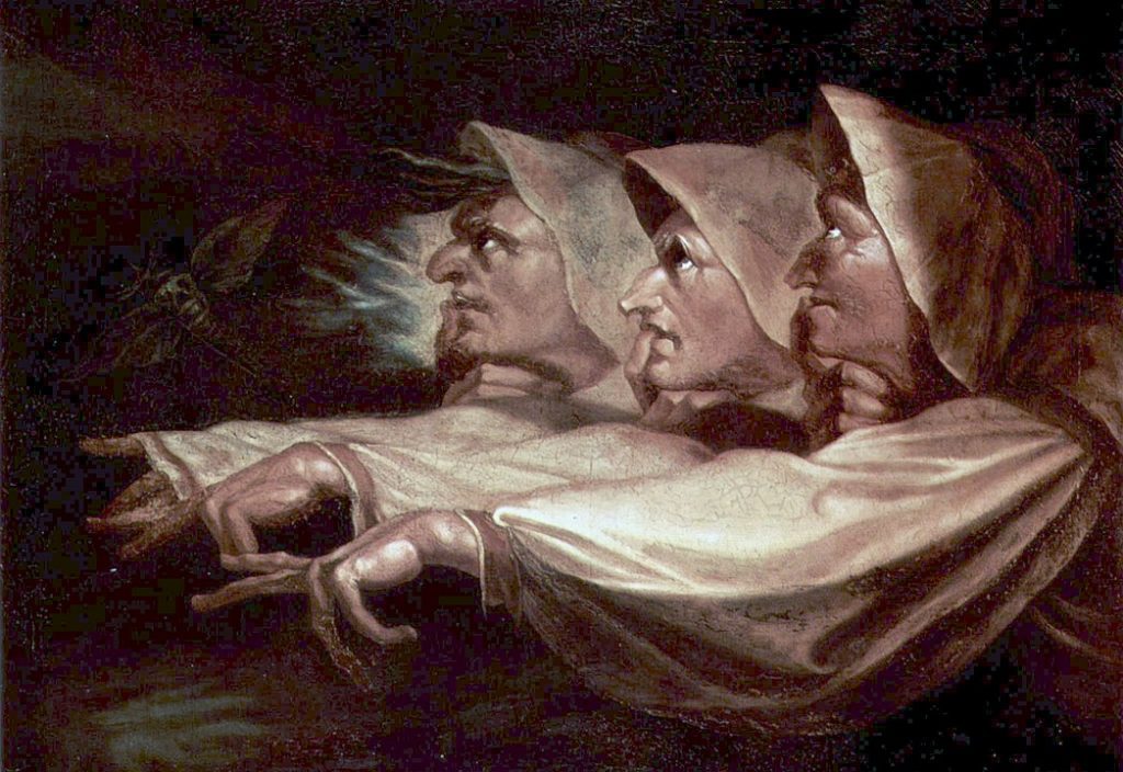 "Three Witches," by Henry Fuseli.