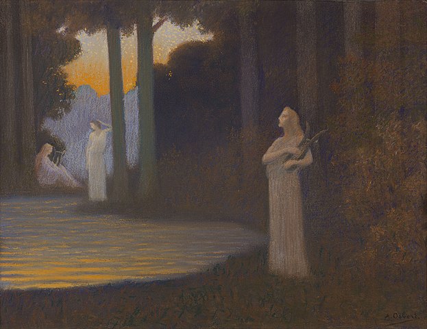 "Lyricism Of The Forest," by Alphonse Osbert.