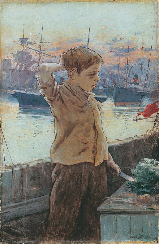"The Ships Boy," by Adolfo Guiard.