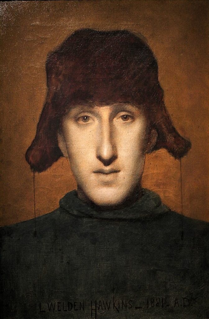 "Portrait De Jeune Homme," by Louis Welden Hawkins.