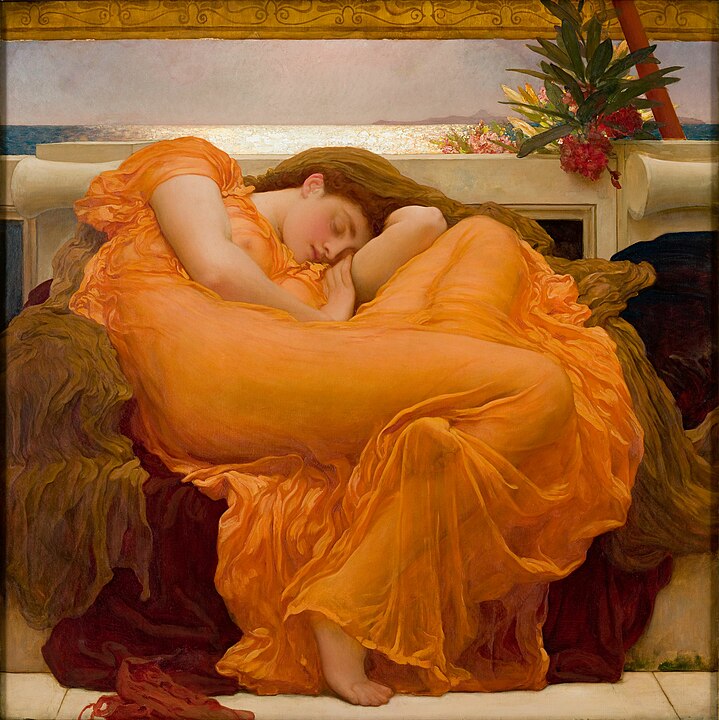 "Flaming June," by Frederic Leighton.