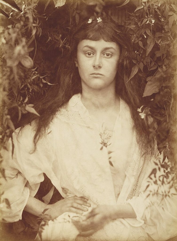 "Alice Liddell As Pomona," by Julia Margaret Cameron.