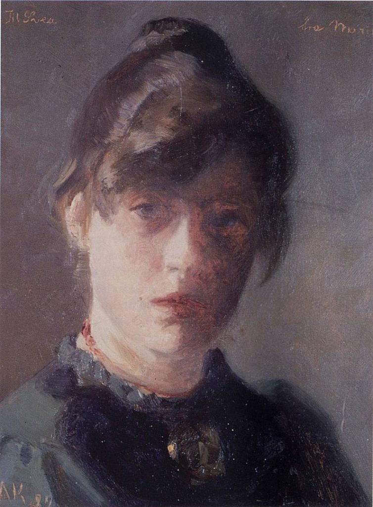 "Self Portrait," by Marie Krøyer.