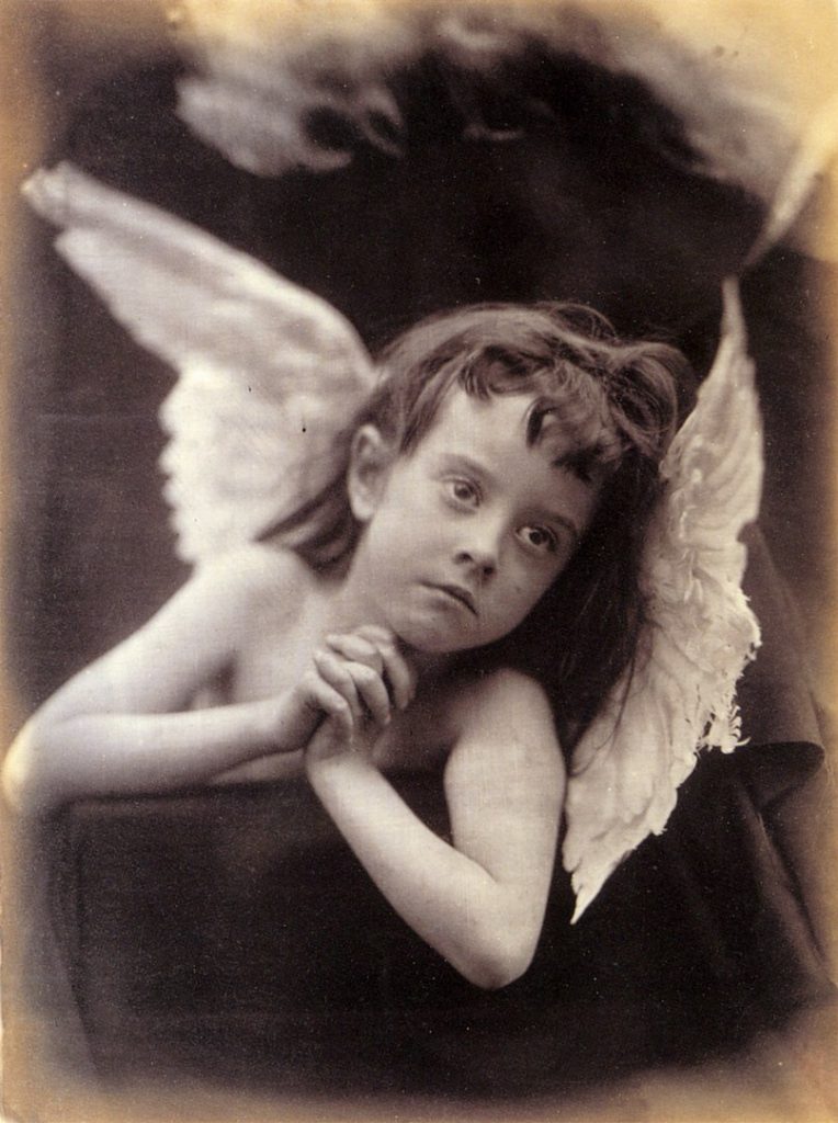 "Angel Of The Nativity," by Julia Margaret Cameron.