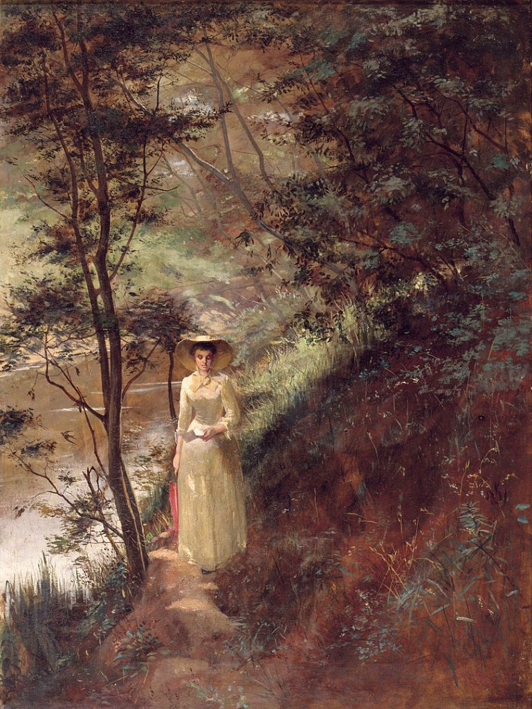 "The Letter," by Frederick McCubbin.