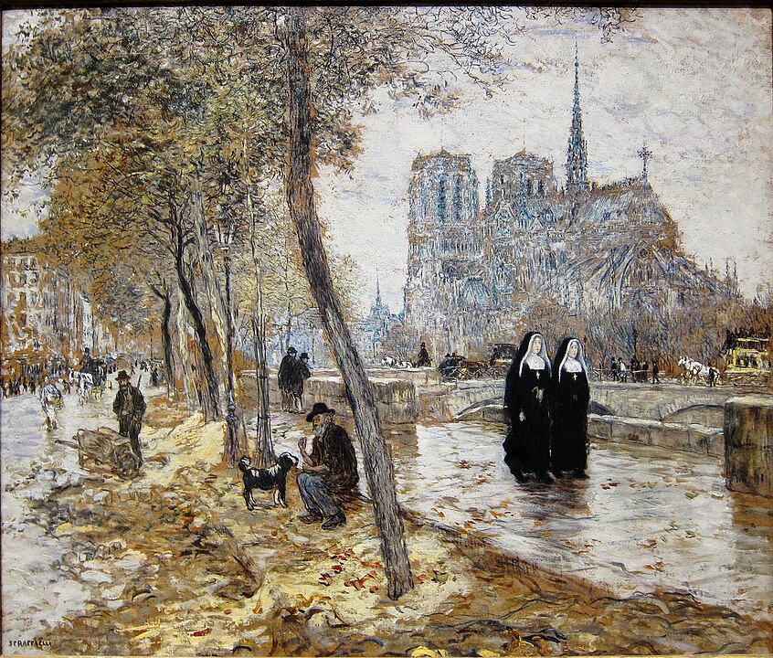 "Notre Dame," by Jean-François Raffaëlli.