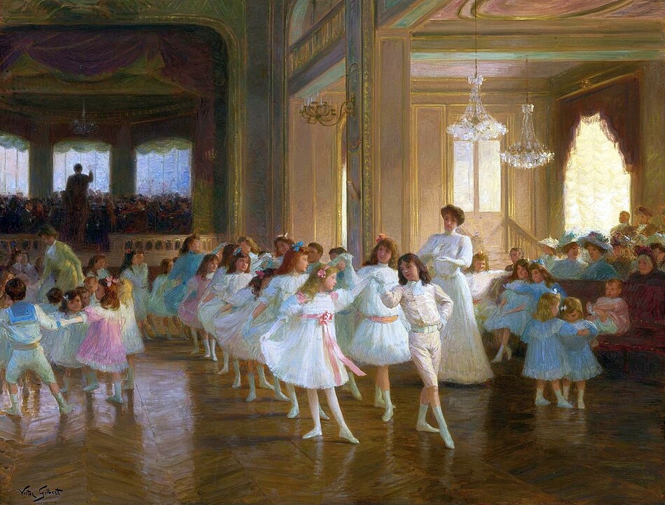 "Spectacle De Danse," by Victor Gabriel Gilbert.