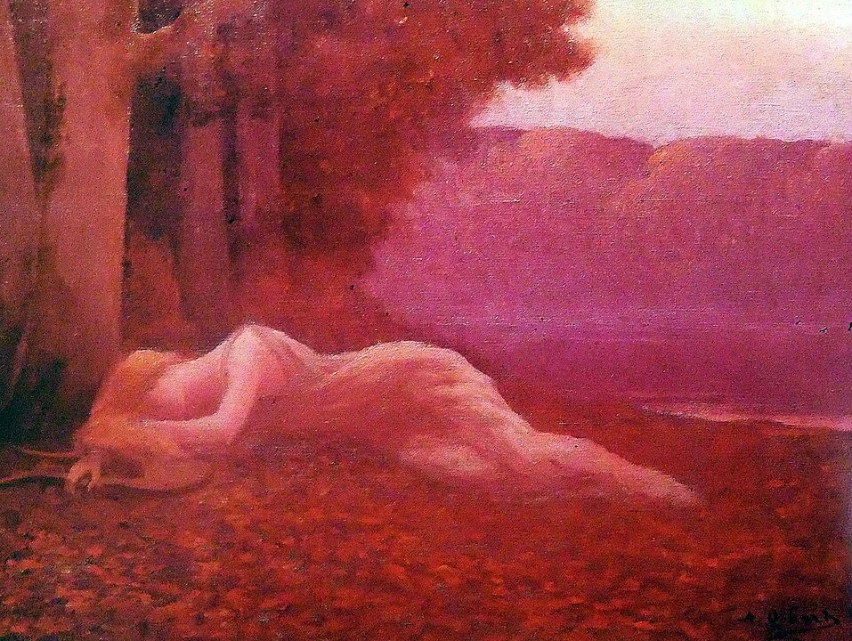 "Nymph" by Alphonse Osbert.