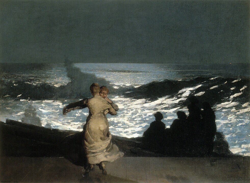 "Summer Night," by Winslow Homer.