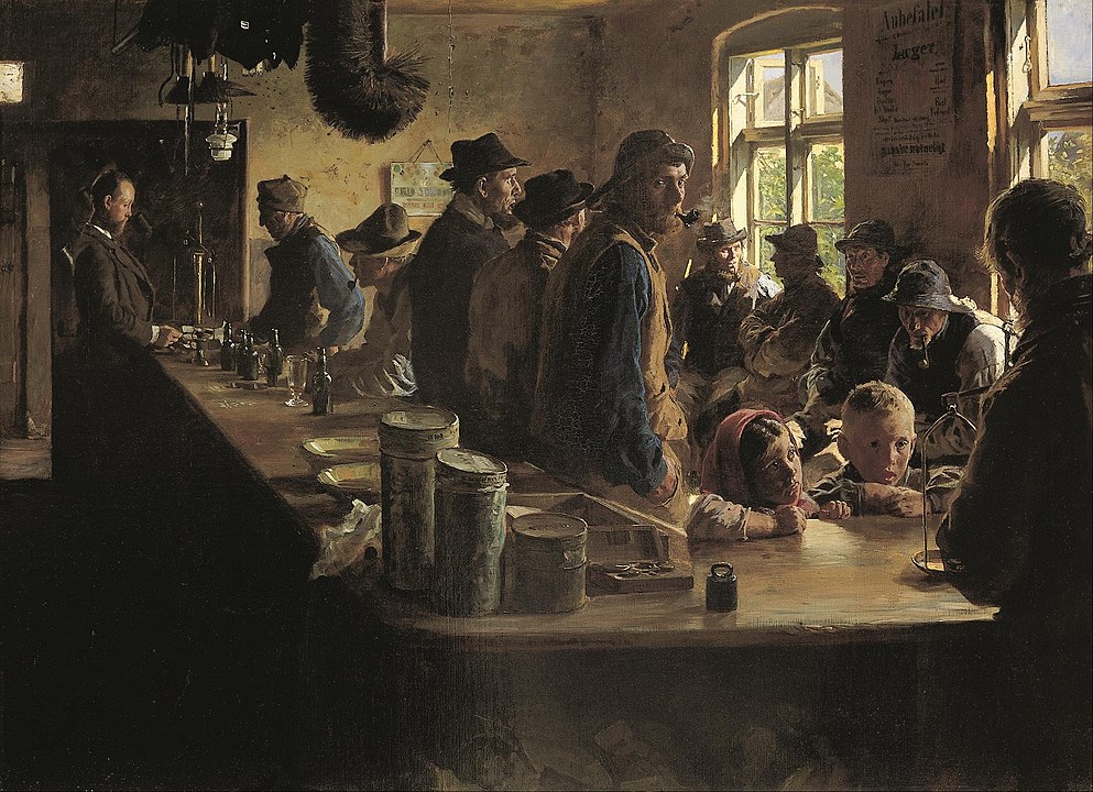 "The Victuallers When There Is No Fishing," by Peder Severin Krøyer.