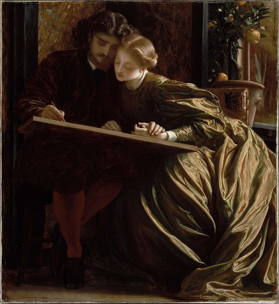 "The Painter's Honeymoon," by Frederic Leighton.