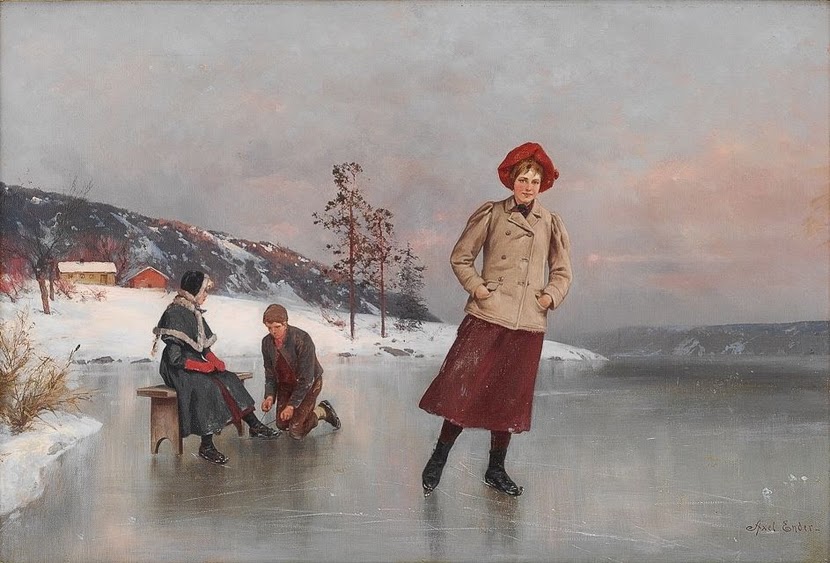 "Pa Skoytebanen," by Axel Ender.