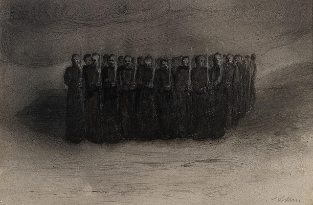 "Black Mass," by Alfred Kubin.