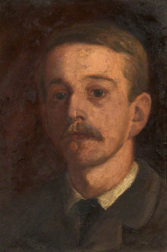 "Self Portrait," by Edward Stott.