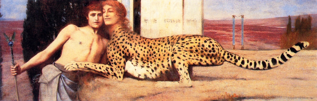 "The Sphinx" by Fernand Khnopff.