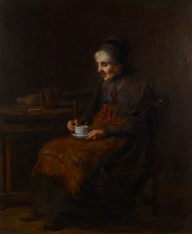 "A Quiet Cup," by George Paul Chalmers.