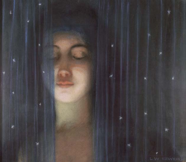 "A Veil," by Louis Welden Hawkins.