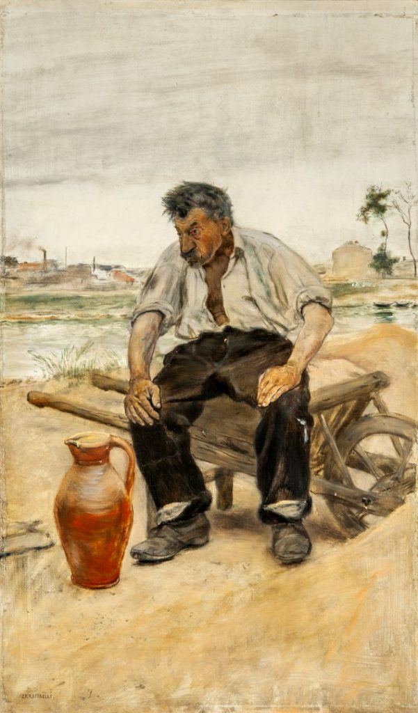 "Workman," by Jean-François Raffaëlli.