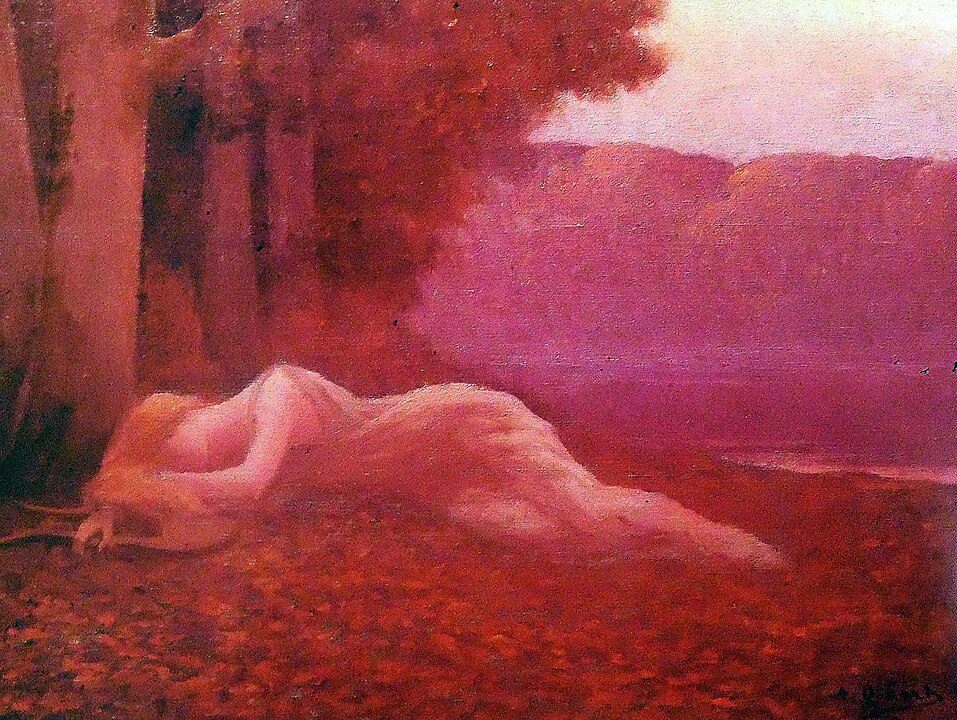 "Nymph" by Alphonse Osbert.