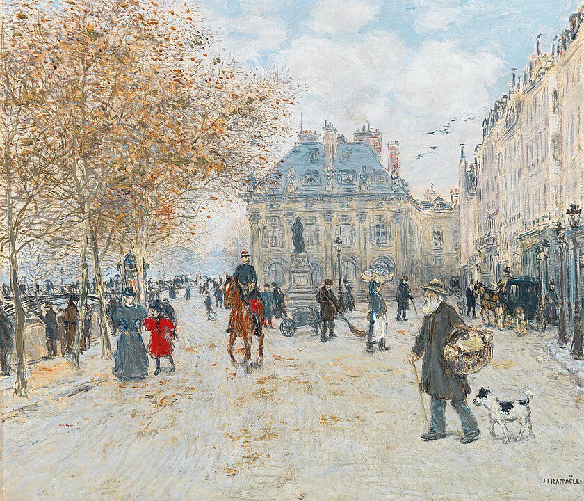 "Quai Malaquais," by Jean-François Raffaëlli.