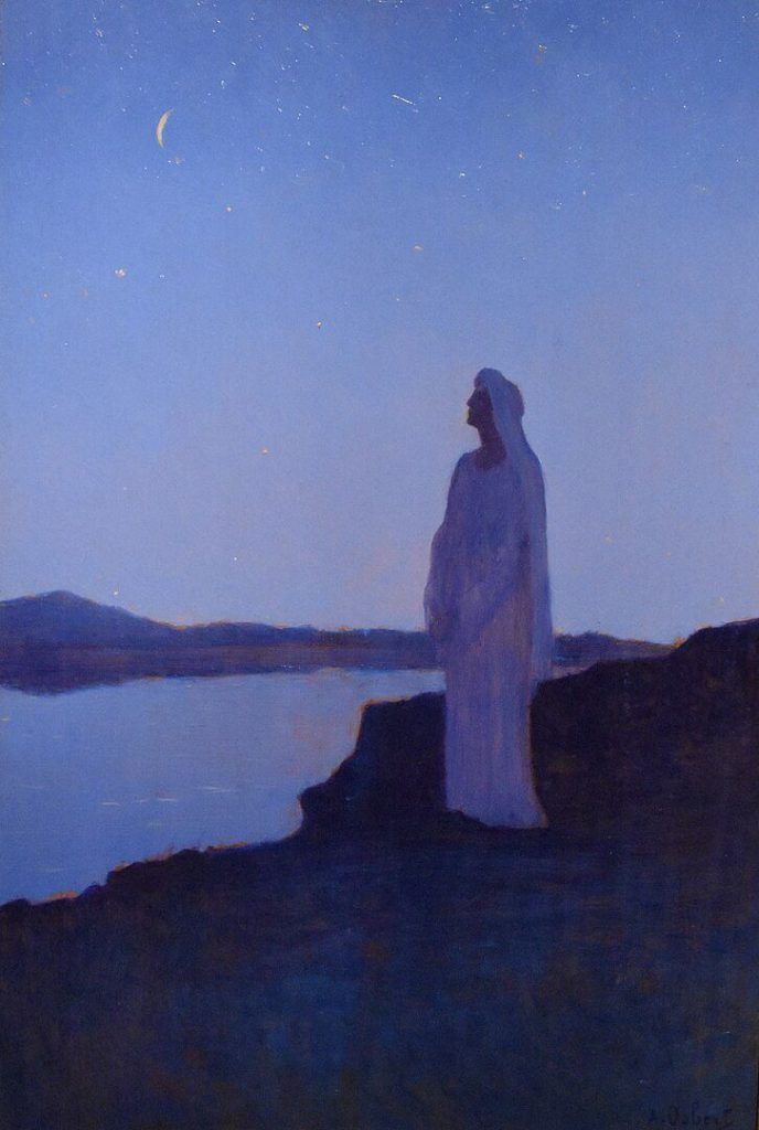 "Reverie En La Nuit," by Alphonse Osbert.