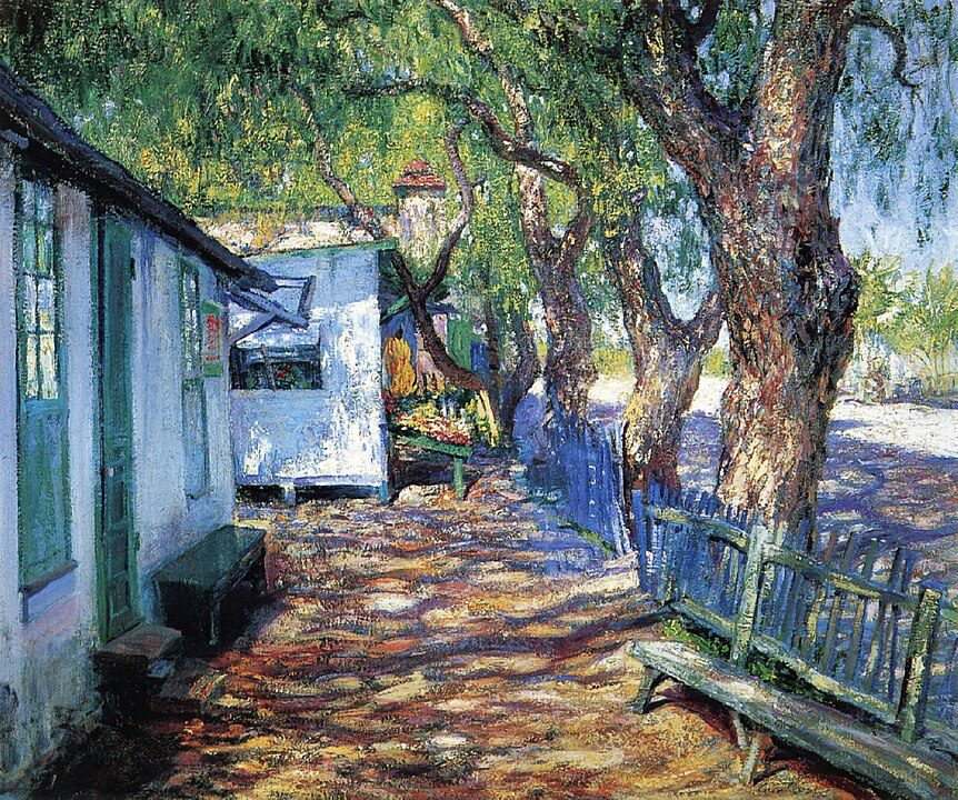 "San Gabriel Road," by Guy Rose.