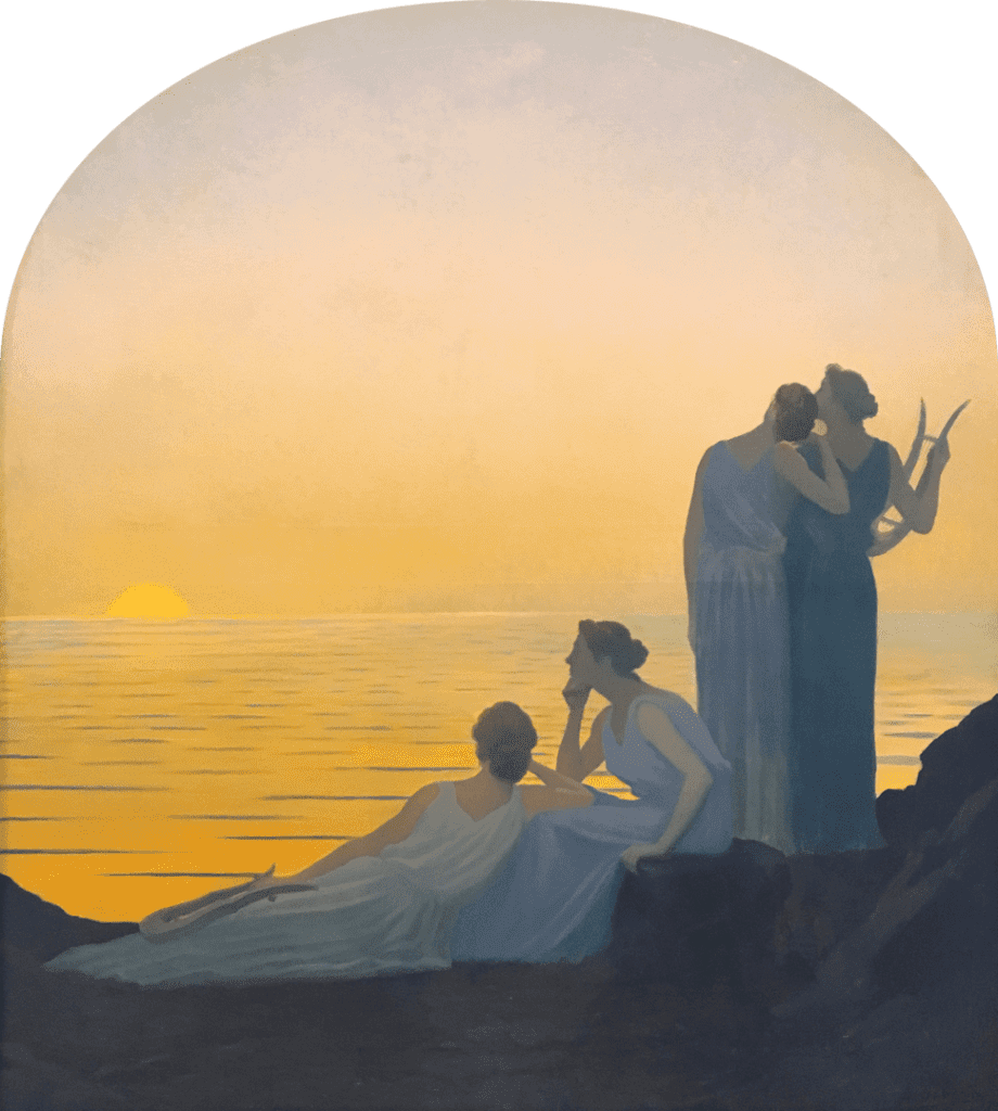 "Soir Antique," by Alphonse Osbert.