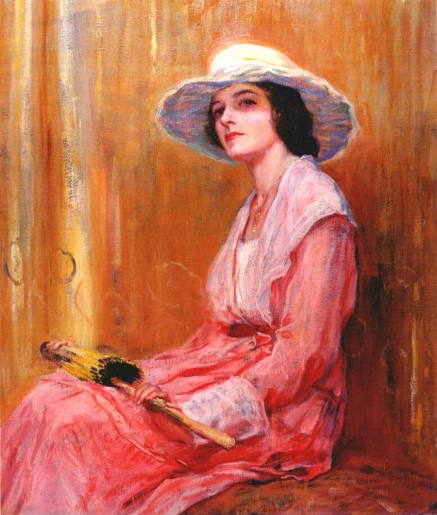 "The Model," by Guy Rose.