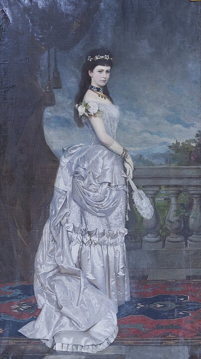"Ritratto Dell Imperatrice Elisabetta D'Austria," by Albert Ritzberger.