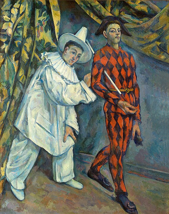 "Mardi Gras," by Paul Cézanne.