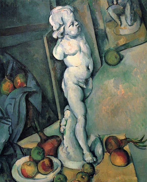 "Nature Morte Au Cherubin," by Paul Cézanne.
