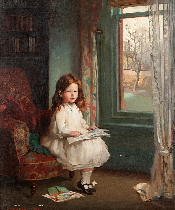 "Portrait Of Clara Hughes," by William Orpen.