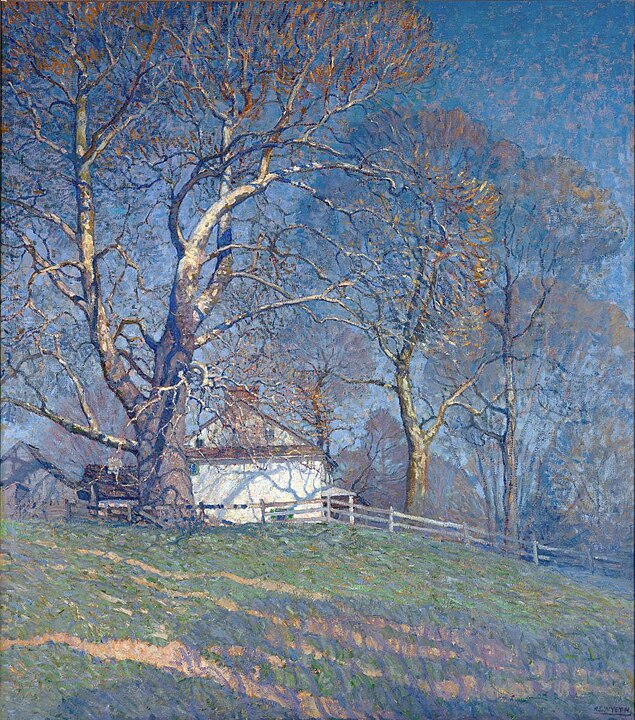 "Buttonwood Farm," by N.C. Wyeth.